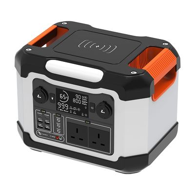 1200W draagbare elektriciteitscentrale met een capaciteit van 30000mAh en draadloos oplader voor kamperen