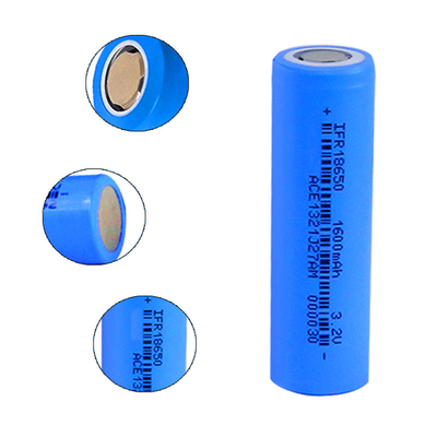 18650 Lifepo4-Batterijcel 3.2v 1800mah voor Lamp Lichte Toorts