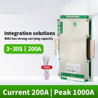 het Lithiumbatterij BMS 48V 60V 72V 3S-24S 100A 120A 150A 200A 250A Lifepo4 4s 200a van 24V 36V 12v
