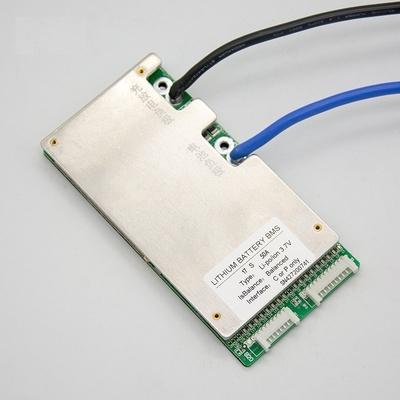 50A BMS For Lithium Ion Battery 17s 60V met Pcm van de Temperatuurcontrole van de de Beschermingsraad van PCB de Elektrische Fiets van Ebike
