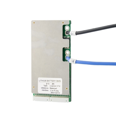 50A BMS For Lithium Ion Battery 17s 60V met Pcm van de Temperatuurcontrole van de de Beschermingsraad van PCB de Elektrische Fiets van Ebike