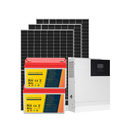 3KW van het Zonnestelseluitrusting 50HZ 60HZ MPPT 110-250V van het Nethuis