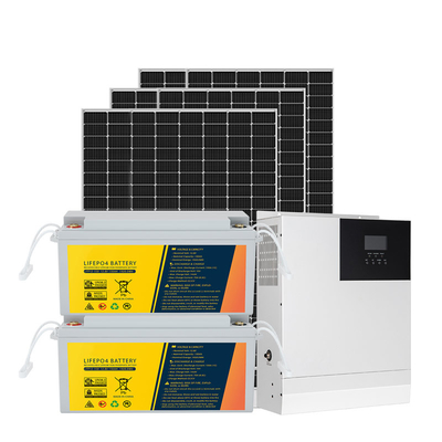 6KW 5KW van Systeem van de het Systeem Photovoltaic Zonnemacht van de Net Zonnemacht met Batterij