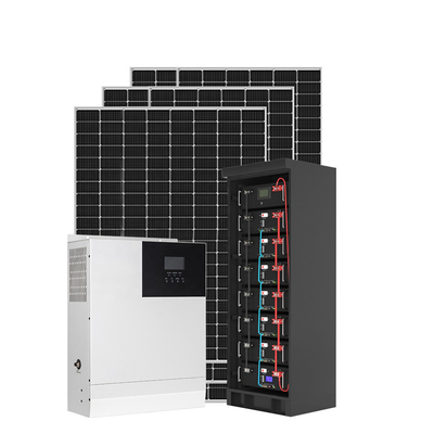6KW 5KW van Systeem van de het Systeem Photovoltaic Zonnemacht van de Net Zonnemacht met Batterij