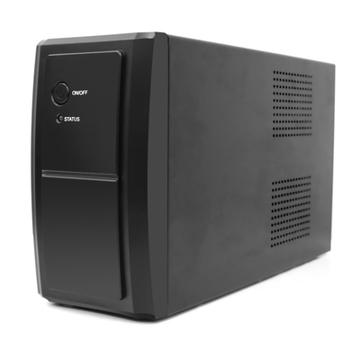 Van het LEIDENE de Batterij650va Enige Fase Vertonings6000mah UPS Lithium