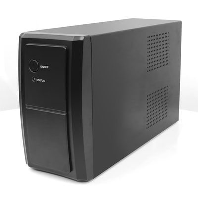 Van het LEIDENE de Batterij650va Enige Fase Vertonings6000mah UPS Lithium