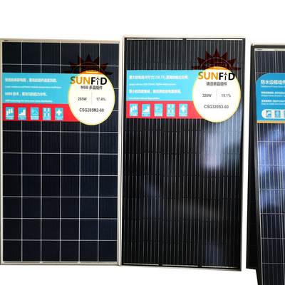 Monocrystalline Zonnepaneel 10BB Met twee gezichten van 450W Frameless voor het Woonsysteem van de Energieopslag