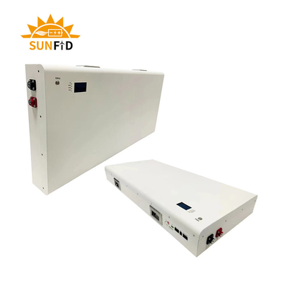 7200WH ultradun blad Lifepo4-batterij Powerwall 48V zonne-energiesysteem voor huishoudelijk gebruik
