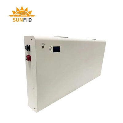 7200WH ultradun blad Lifepo4-batterij Powerwall 48V zonne-energiesysteem voor huishoudelijk gebruik