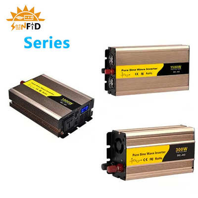 12V van de de Golfmacht van de volt2000w de Zuivere Sinus Omschakelaar gelijkstroom aan AC 110V 220V