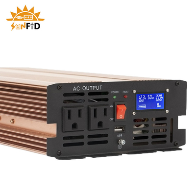 van de de Sinusgolf van 48V 1500W 12V de Zuivere Omschakelaar 24V 110V 220V