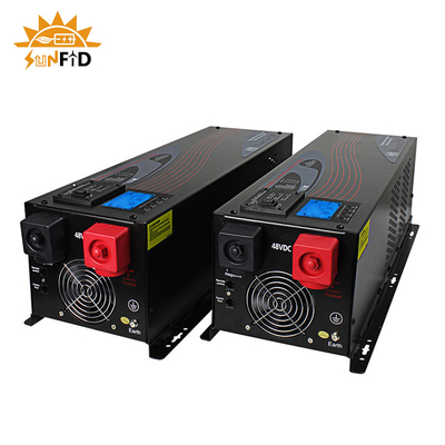 24V 240V de Golfomschakelaar 48V 120V van de 10000 Watts Zuivere Sinus met AC Lader