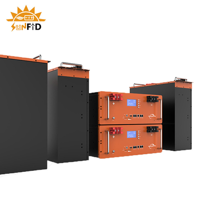 de Batterijopslag van 10kwh 400ah voor het Systeem van de het Zonnepaneelopslag van Huiszonnestelsels Lifepo4 300ah