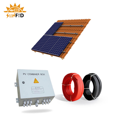 2KW van het Systeem van de Net Zonnemacht voor Photovoltaic Systeem van het Huis12v 400Ah Zonnepaneel