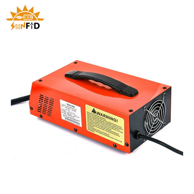 van het het Lithiumijzer van 36V 45A van de de Batterijlader 12V 24V 50A 48V 40A 60V 35A 72V 30A 84V 25A 96V20A het Rode Ijzer Shell
