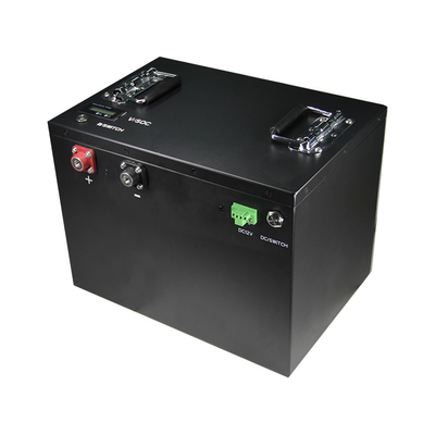100Ah de Batterij van het 48 Voltlithium voor Golfkar 51.2v 200Ah Lifepo4 met Bms-Lader