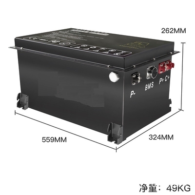 de Kar van het Lithiumion battery pack for golf van 105Ah 48v ez-GAAT LFP