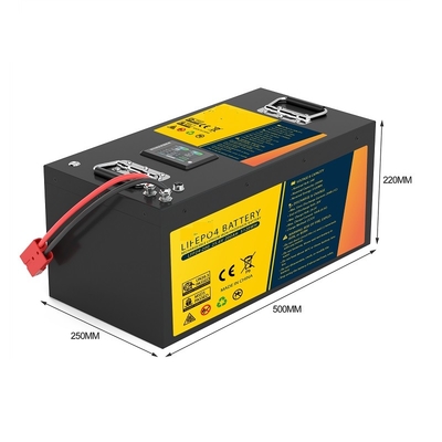 51.2V 60Ah de Batterijpak van het 48 Voltlithium voor Golfkar Elektrische het Nutskarren van de Sightseeingspatrouille