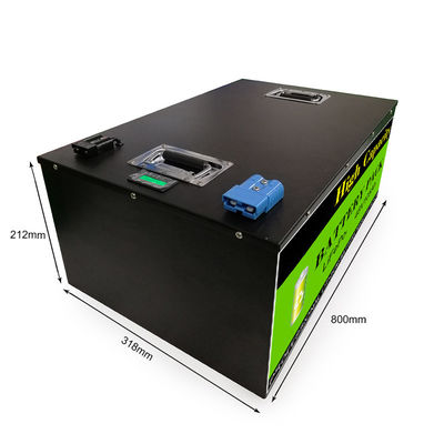 Lifepo4 SLA-auto van het Vervangings36v 50Ah 12s1p LifePO4 de batterij Aangepaste Golf, e-Fiets, e-Autoped BMS