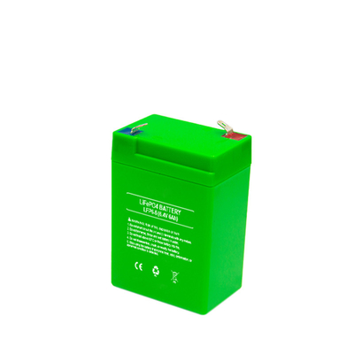 LifePO4 SLA-van de de Cyclusmacht van de Vervangingsbatterij 6.4V 6Ah Diepe de Motorfietslifepo4 Batterij