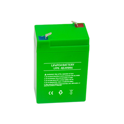 LifePO4 SLA-snakt de Vervangingsbatterij 6.4V 8Ah Cyclelife Batterij e-Autoped LifePO4 Batterij