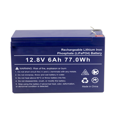 Beginnende het Lithiumbatterij van de LifePO412.8v 6Ah SLA Ruilmotor
