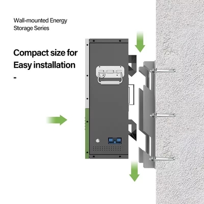 Het rek zet Woon van de het Systeem48v 100ah Lifepo4 Batterij van de Energieopslag van de het Huisenergie de Opslagsystemen op