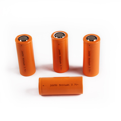 Cilindrische Cellen 26650 van 3.7v 5000mah LFP de Elektronika Van de consument