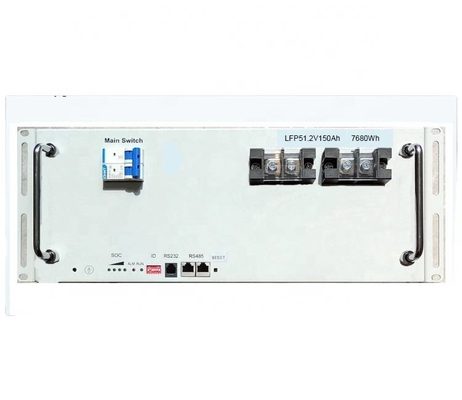 100Ah van het de Batterij48v Fosfaat Lifepo4 van het telecommunicatielithium de Batterijpak met LCD het Scherm