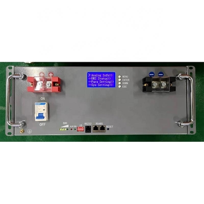 100Ah van het de Batterij48v Fosfaat Lifepo4 van het telecommunicatielithium de Batterijpak met LCD het Scherm