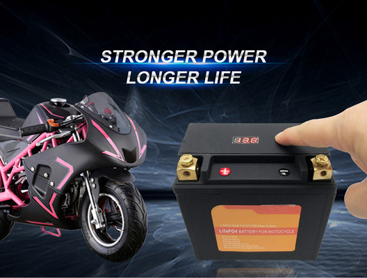 Het Lithiumbatterij van 4AH 12V op Motorfiets met BMS Starter Stop Batteries