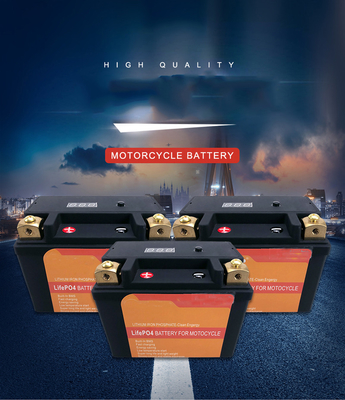 Het Lithiumbatterij van 4AH 12V op Motorfiets met BMS Starter Stop Batteries