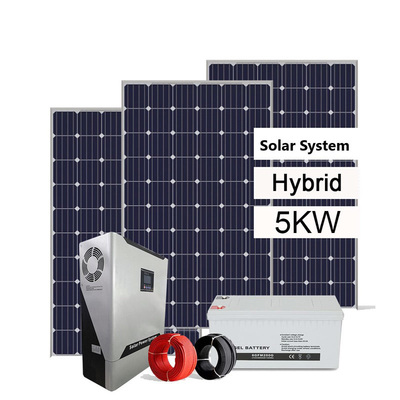 Hybride van het Systeem van de Net Zonnemacht 3KW 5KW 8KW 10KW met Batterijen